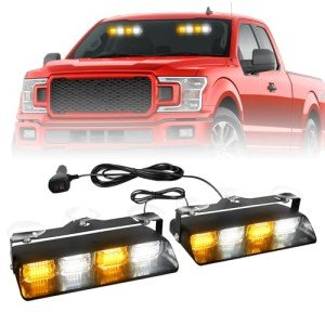 2002L Amber White Emergency Dash Strobe Lights