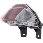 Right Passenger Side Backup Lamp for 2016-2018 RAV4