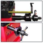 Heavy Duty 10"-24" Tire Balancer Machine in Red