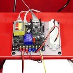 Heavy Duty 10"-24" Tire Balancer Machine in Red