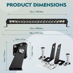 Rigidhorse 22" LED Light Bar for Off-Road Vehicles
