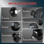 LED Headlight Bulbs & 7 Inch Round Housing Kit