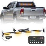 35" LED Traffic Advisor Light Bar for Vehicles