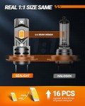 SEALIGHT H7 60000LM Wireless Fog Light Bulbs