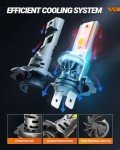 SEALIGHT H7 60000LM Wireless Fog Light Bulbs