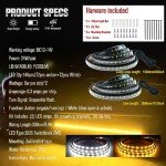 2-Pack LED Running Board Lights for Trucks