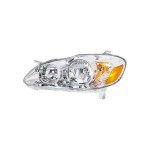 Replacement Headlight Assembly for 2003-2008 Corolla