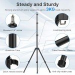 Ulanzi TT43 Adjustable 6.23ft Light Stand Tripod