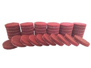 30PCS Headlight Restoration Scrubber Pads Kit