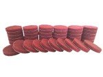 30PCS Headlight Restoration Scrubber Pads Kit
