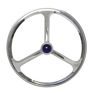 7-Inch Lucas Style Headlight Cover with Blue Dot