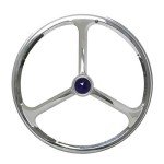 7-Inch Lucas Style Headlight Cover with Blue Dot
