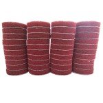 30PCS Headlight Restoration Scrubber Pads Kit