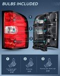 Nilight Rear Taillight Assembly for Chevy & GMC