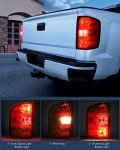 Nilight Rear Taillight Assembly for Chevy & GMC