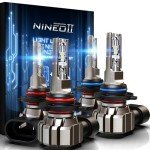 NINEO 9005 9006 Combo Bulbs for Driving