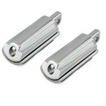 Chrome Motorcycle Foot Pegs for Harley Models