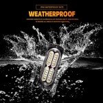 LED Emergency Strobe Lights for Vehicles, 4-Piece Set