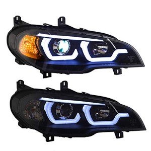 BMW X5 2007-2013 Bi-Xenon Headlight Assemblies Set