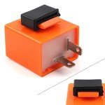 Lirun Beeper Blinker Relay for Motorcycles 6V-12V