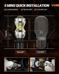Bright 912 LED Backup Light Bulbs - Pack of 2