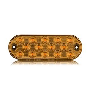Maxxima Amber 6" Oval LED Warning Light