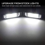 RUXIFEY LED License Plate Lights for Ford