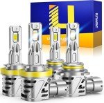 Ursprung 9005/H11 Fog Light Bulb Combo, 50000LM