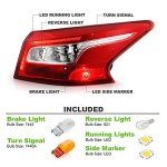 2016-2018 Nissan Sentra Tail Light Assembly Replacement