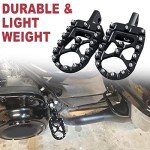 Adjustable 360° Aluminum Foot Pegs for Motorcycles