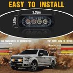 DIBMS 4x LED Strobe Light Bar for Vehicles