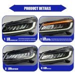 Honda Accord 2008-2012 Bi-Xenon Headlight Assemblies