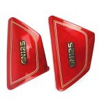Suzuki GN 125 Black Side Cover Panels
