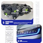Honda Accord 2008-2012 Bi-Xenon Headlight Assemblies