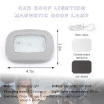 Magnetic USB Rechargeable LED Car Roof Light