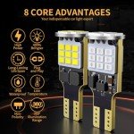 MIFMIA 912 921 LED Brake Light Bulbs - Pack of 4