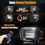 360° Remote LED Search Light for Boats & Trucks