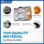 Chevy Silverado Headlight Assembly (2007-2013)
