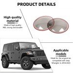 Smoked Headlight Covers for Jeep Wrangler JL/JT