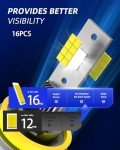 Super Bright H11 Fog Light Bulbs - 2 Pack