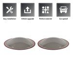 Smoked Headlight Covers for Jeep Wrangler JL/JT