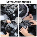 Smoked Headlight Covers for Jeep Wrangler JL/JT