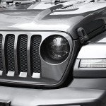 Smoked Headlight Covers for Jeep Wrangler JL/JT