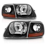 Ford F150 Harley Lightning Halogen Headlights Set