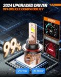 SEALIGHT H13/9008 LED Bulbs 40000LM, Pack of 2