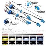 55W Heavy Duty HID Xenon Replacement Bulbs (H7)
