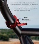 Heavy-Duty UTV Whip Light Mounting Bracket