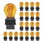 20 Pack of Lanuovx Amber 3157A Bulbs