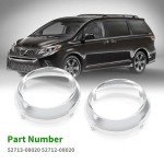 Fog Light Bezel Cover for 2012-2017 Sienna SE