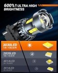 SEALIGHT LED Bulb for Reverse Lights - Pack of 2